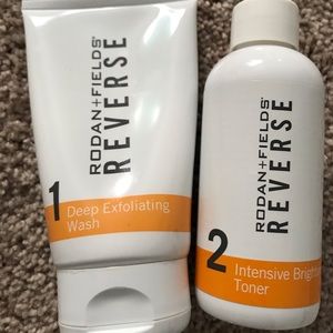 Rodan and Fields Reverse Facewash and Toner